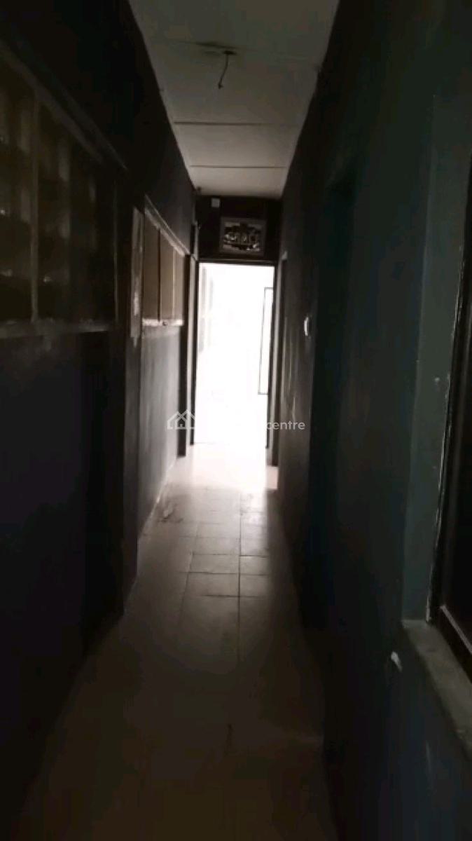 Decent 2 Bedroom Up Flat 3t 2b a Room Ensuite All Tiled with Pop, Atunrase Estate, Gbagada, Lagos, Flat / Apartment for Rent