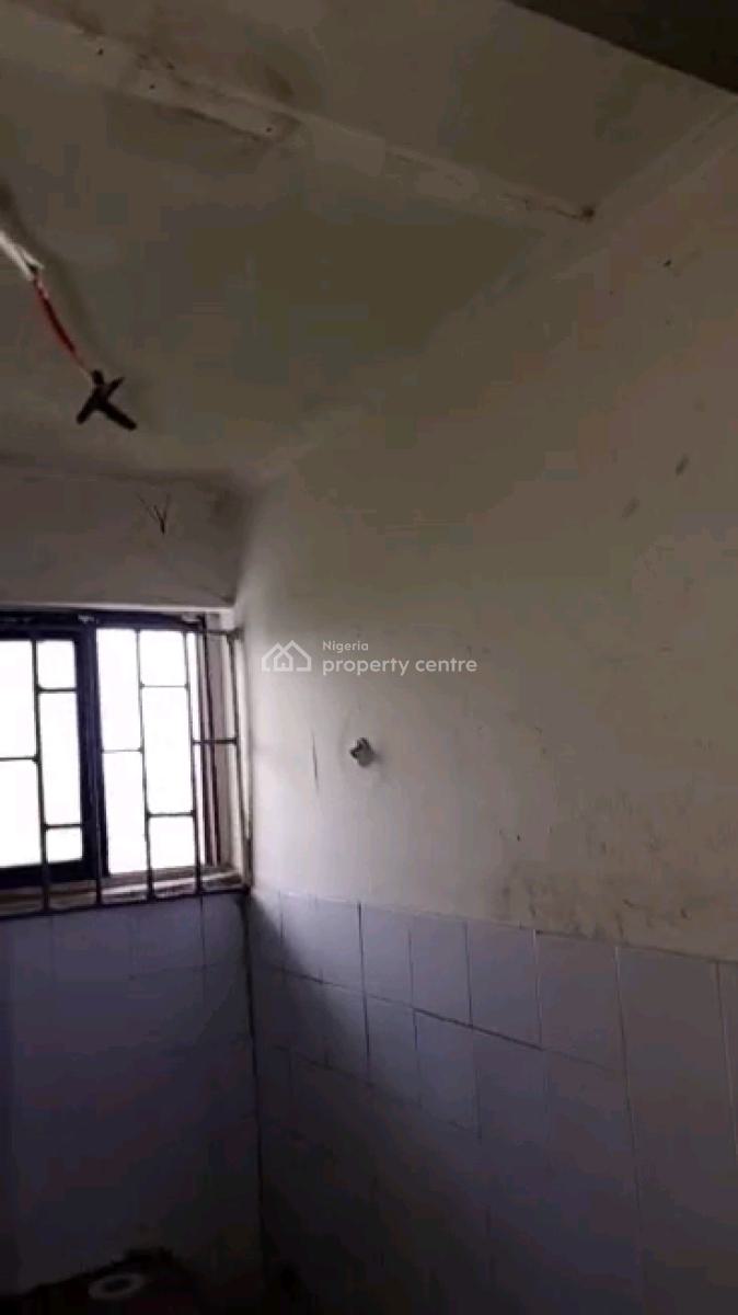 Decent 2 Bedroom Up Flat 3t 2b a Room Ensuite All Tiled with Pop, Atunrase Estate, Gbagada, Lagos, Flat / Apartment for Rent