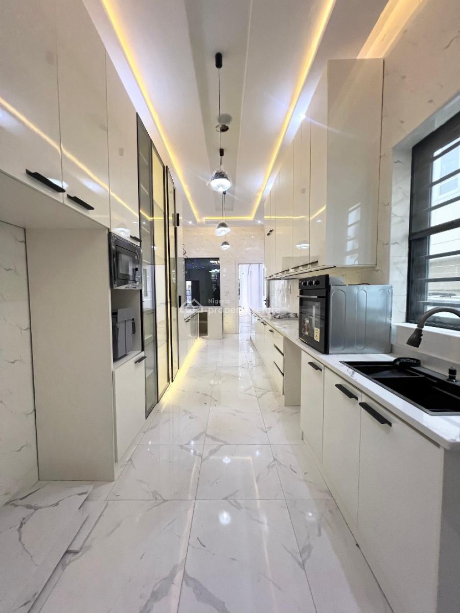 Contemporary 5 Bedroom Detached Duplex with Pool, Cinema and Bq, Ikota, Lekki, Lagos, Detached Duplex for Sale