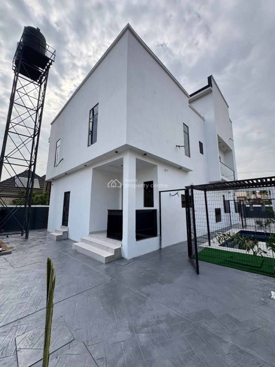 Luxury 5 Bedroom Fully Detached Duplex , 2 Rooms Bq, Pool, Gazebo, Apo Resettlement, Apo, Abuja, Detached Duplex for Sale