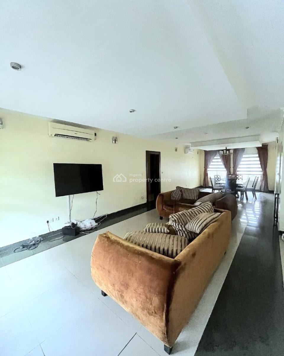 Comfortable 3 Bedroom Flat in a Block of 6 Flats with Swimming Pool, Off Alexander Road, Ikoyi, Lagos, Flat / Apartment for Rent