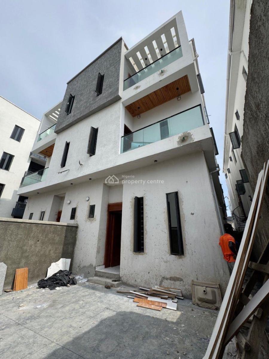 Lovely 4 Bedroom Semi Detached Duplex in a Well Serene and Flood Free, Ologolo, Lekki, Lagos, Semi-detached Duplex for Sale