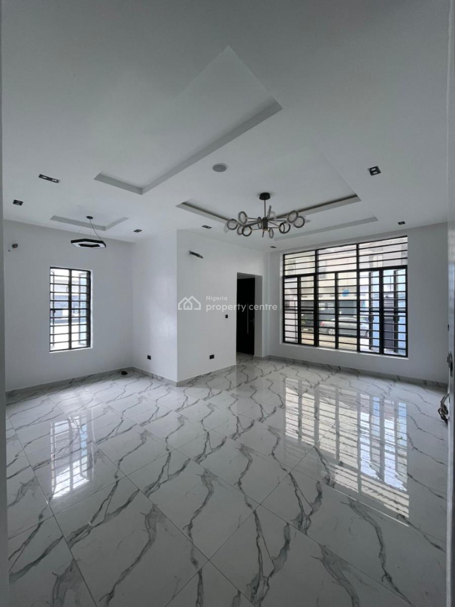 Elegant 5 Bedroom Fully Detached Duplex with a Room Bq, Chevron Toll Gate, Orchid Road, Lekki, Lagos, Detached Duplex for Sale