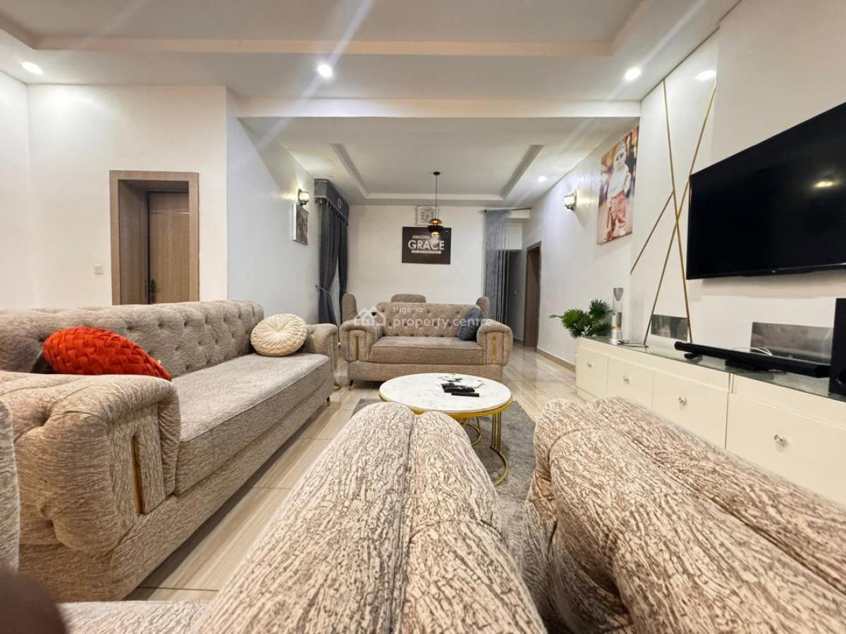 Luxury and Fully Serviced 3bedroom Furnish Apartments with Inverter, Meadow Hall School Ikate Elegushi Lagos, Lekki Phase 1, Lekki, Lagos, Flat / Apartment for Rent