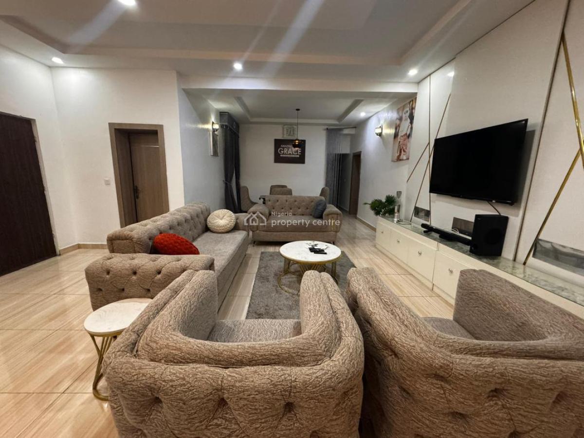 Luxury and Fully Serviced 3bedroom Furnish Apartments with Inverter, Meadow Hall School Ikate Elegushi Lagos, Lekki Phase 1, Lekki, Lagos, Flat / Apartment for Rent