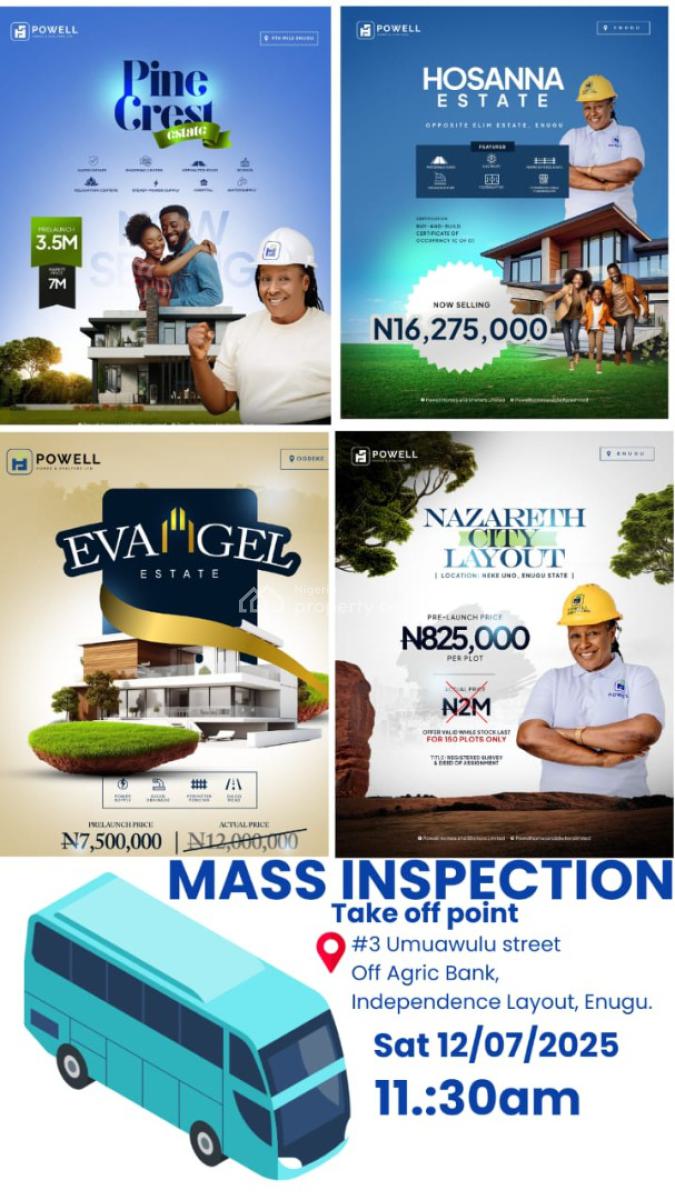Land Banking. Golden Gate Estate, Nsukka, Enugu, Mixed-use Land for Sale