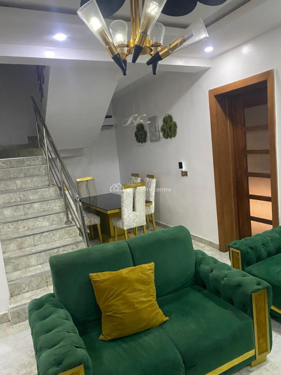 Luxuriously Furnished & Fully Serviced 4bedroom Terrace Duplex, Salem, Lekki, Lagos, Terraced Duplex for Rent