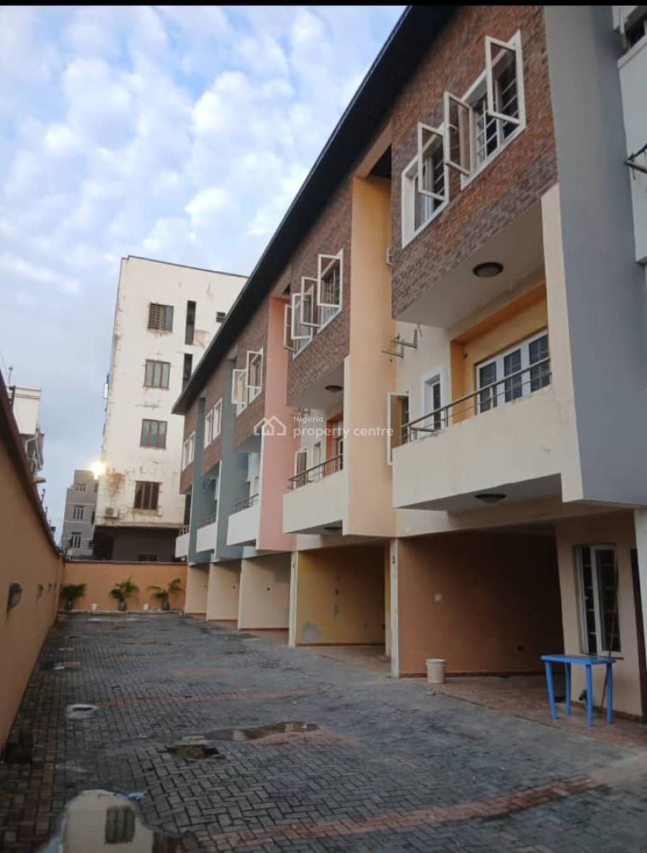 3 Bedroom Terrace with Bq & Laundry Room, Ikate, Ikate, Lekki, Lagos, Terraced Duplex for Rent