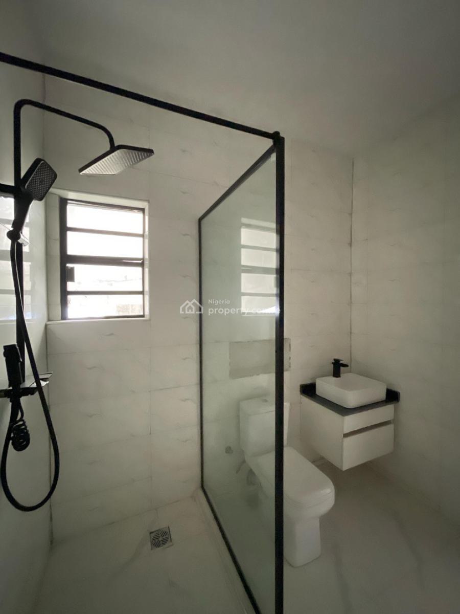 Contemporary 4-bedroom Terraced  Duplex with Bq, Suitable for Investment, Ikate, Lekki, Lagos, Terraced Duplex for Sale