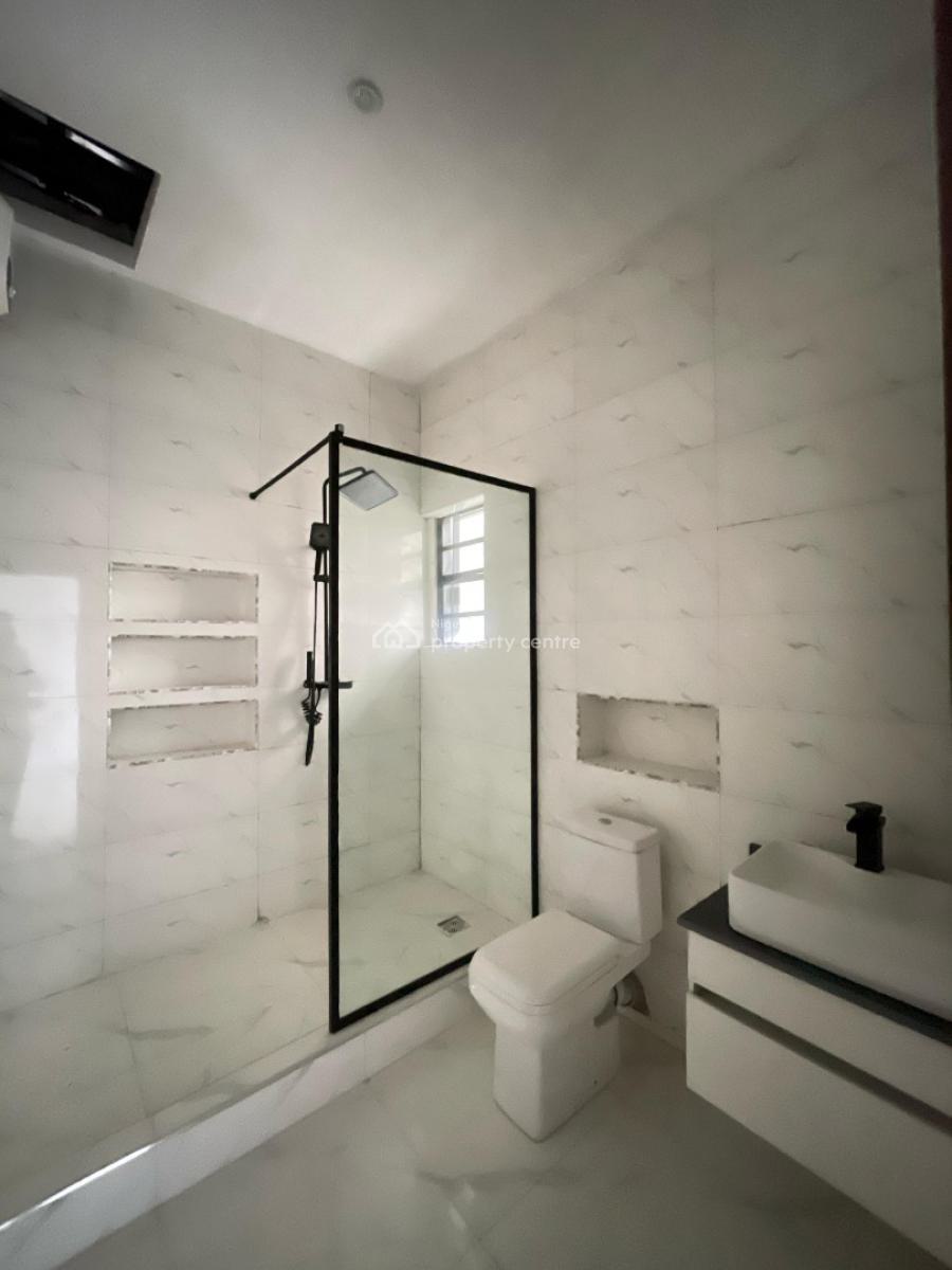 Contemporary 4-bedroom Terraced  Duplex with Bq, Suitable for Investment, Ikate, Lekki, Lagos, Terraced Duplex for Sale