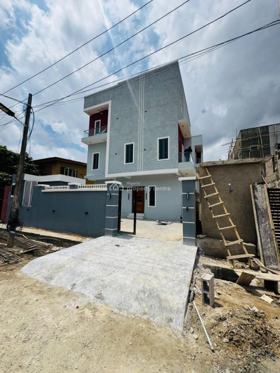 Ravishing 5 Bedroom Fully Duplexes with a Bq in a Secured Estate, Adeniyi Jones, Ikeja, Lagos, Detached Duplex for Sale
