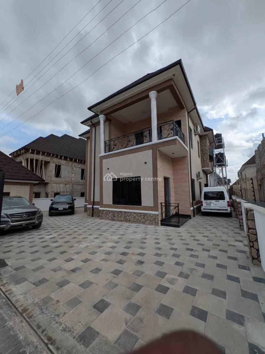 6 Bedroom Duplex and One Bedroom Attached Bq, Lugbe District, Abuja, Detached Duplex for Sale