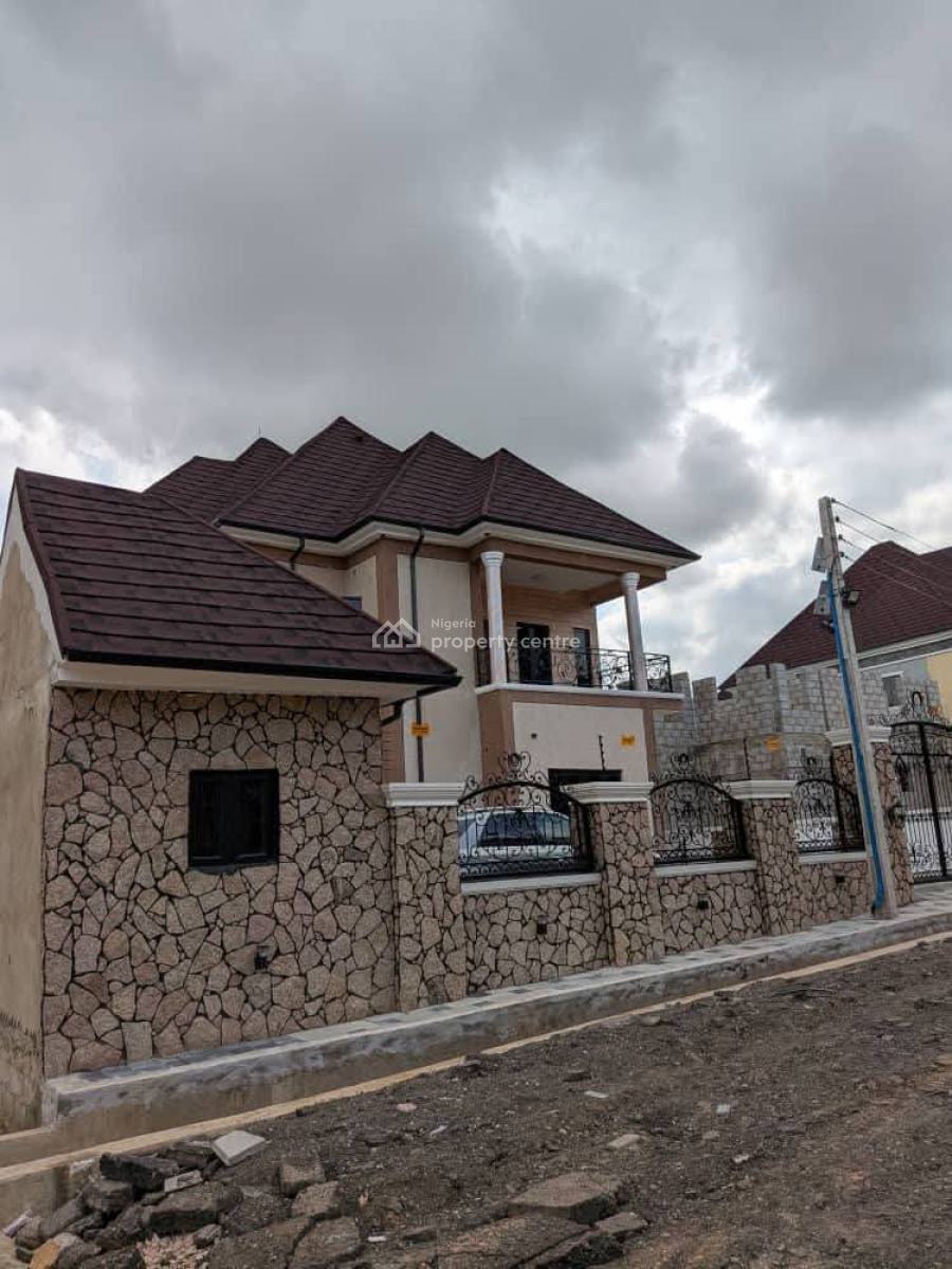 6 Bedroom Duplex and One Bedroom Attached Bq, Lugbe District, Abuja, Detached Duplex for Sale