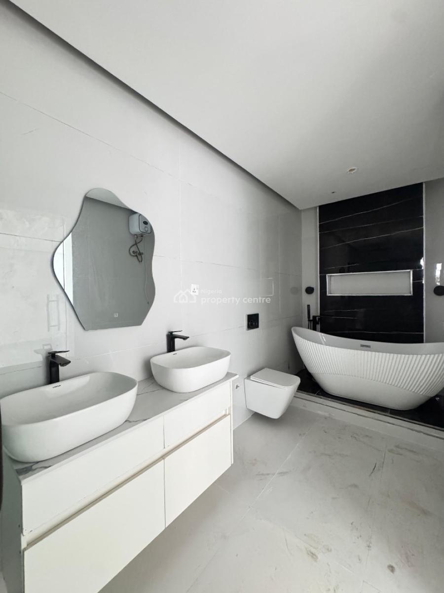 Capacious  4 Bedroom Townhouse with Bq, Communal Pool & Gym, Ikate, Lekki, Lagos, House for Sale