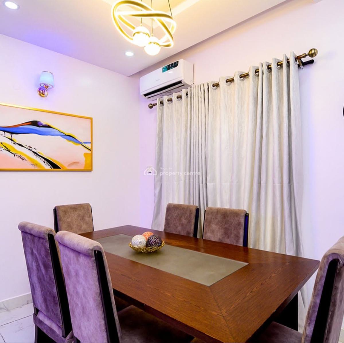 Luxurious 3-bedroom Serviced Apartment with Pool, Itedo Estate, Off Freedom Way, Lekki, Lagos, Flat / Apartment Short Let