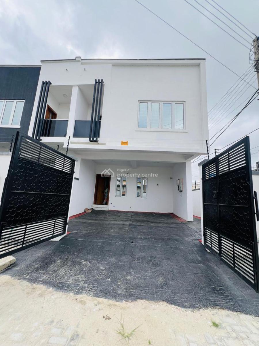 Beautiful 3 Bedroom Corner Piece, Corner Stone Court Phase 1, Ajah, Lagos, Terraced Duplex for Sale