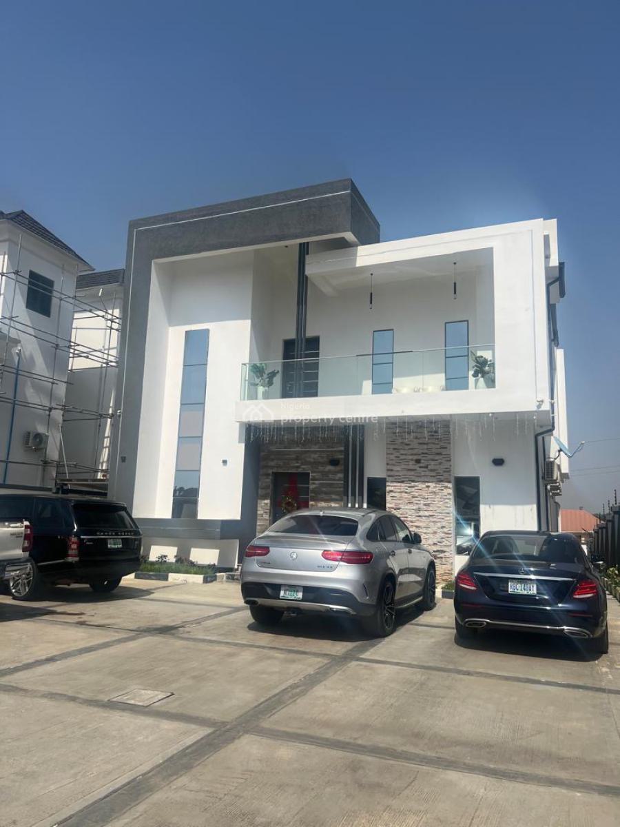Luxury 5-bedroom Detached Duplex with 2 Bqs, Guzape District, Abuja, Detached Duplex for Rent