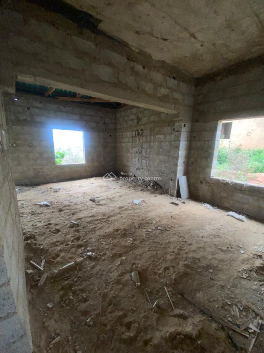 Semi Finished 4-bedroom Fully Detached Bungalow with Penthouse, Wealth Estate Phase2, Pyakasa, Lugbe District, Abuja, Detached Bungalow for Sale