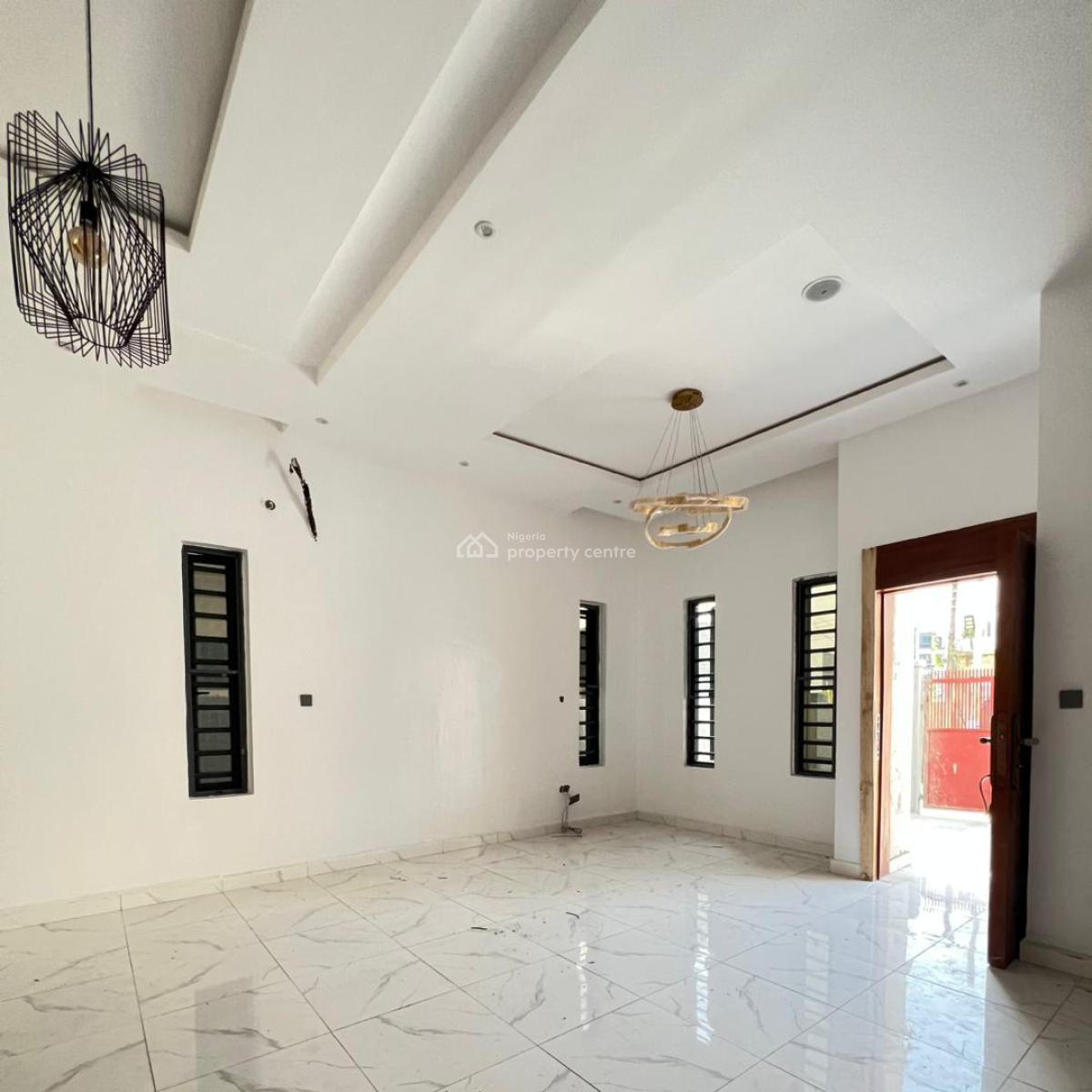 4 Bedroom Semi Detached Duplex with Bq, Ikate, Lekki, Lagos, Semi-detached Duplex for Sale