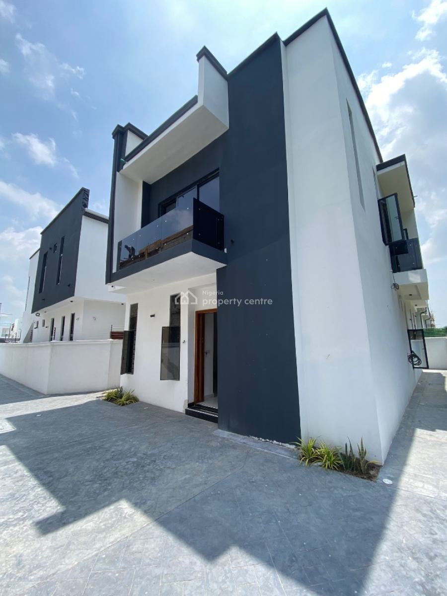 Newly Built 4 Bedroom Duplex in a Gated Estate, Chevron, Lekki, Lagos, Detached Duplex for Sale