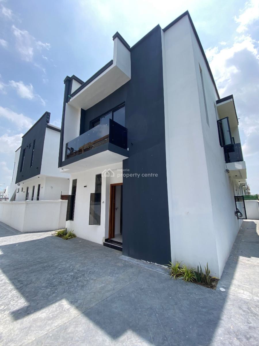 Newly Built 4 Bedroom Duplex in a Gated Estate, Chevron, Lekki, Lagos, Detached Duplex for Sale