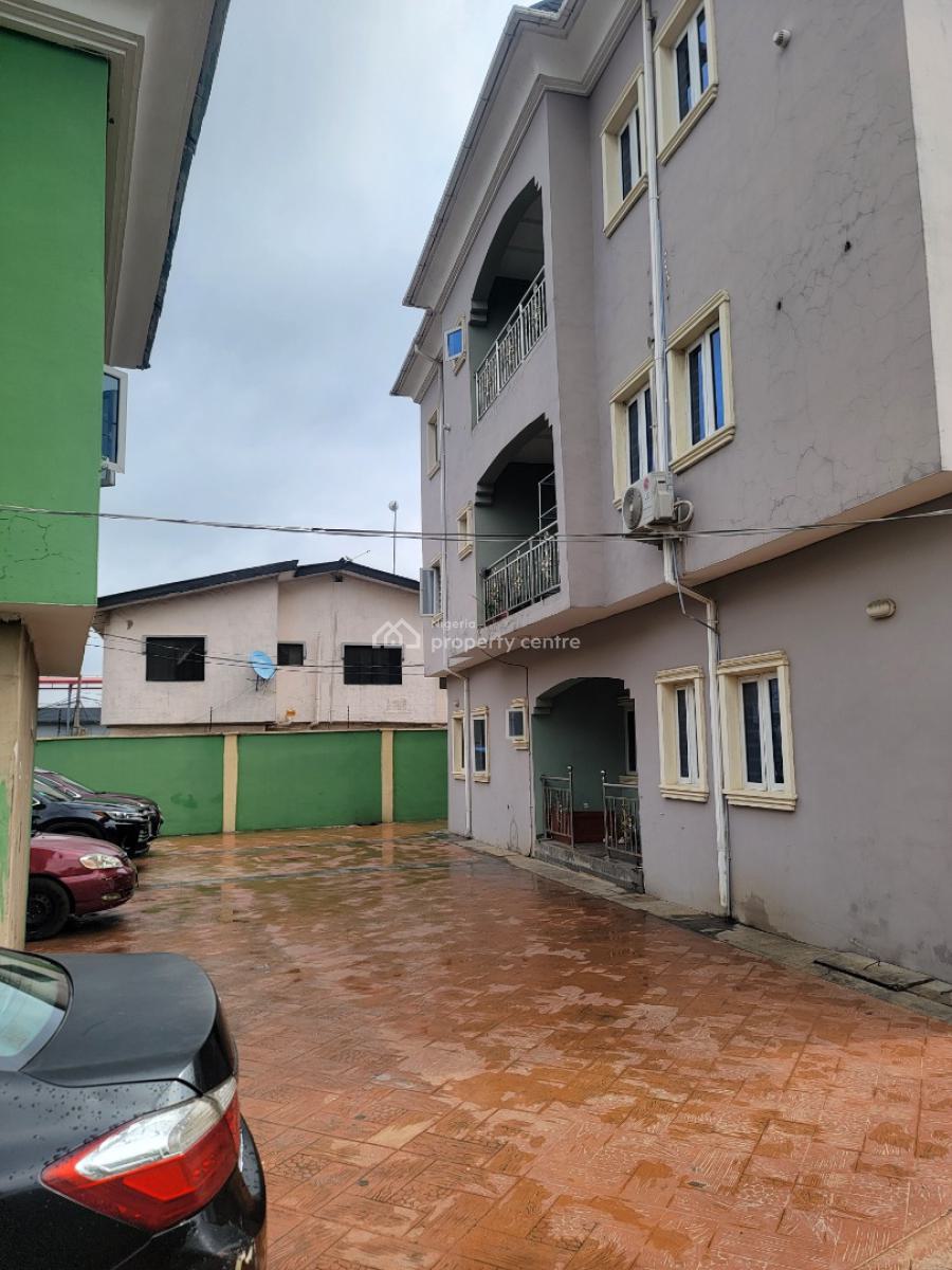 Nicely Finished 3 Bedroom Flat Within an Estate, Taquwa Estate By Behind Ifako General Hospital, Ogba, Ifako, Agege, Lagos, Flat / Apartment for Rent