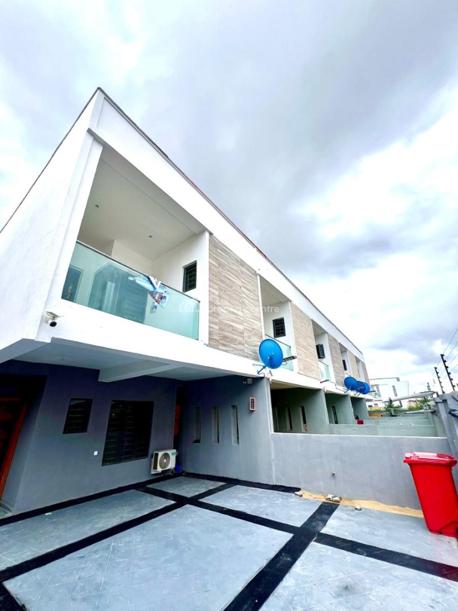 Fully Furnished Self-compound 3 Bedroom Terrace with Bq and Inverter, Few Minutes Drive to Lekki Phase One, Ikota, Lekki, Lagos, Terraced Duplex for Sale