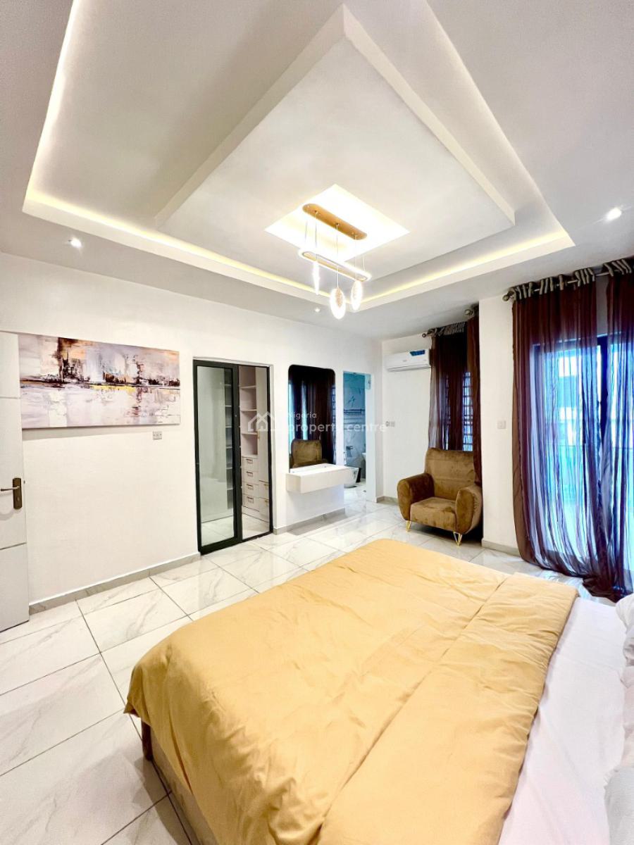 Fully Furnished Self-compound 3 Bedroom Terrace with Bq and Inverter, Few Minutes Drive to Lekki Phase One, Ikota, Lekki, Lagos, Terraced Duplex for Sale
