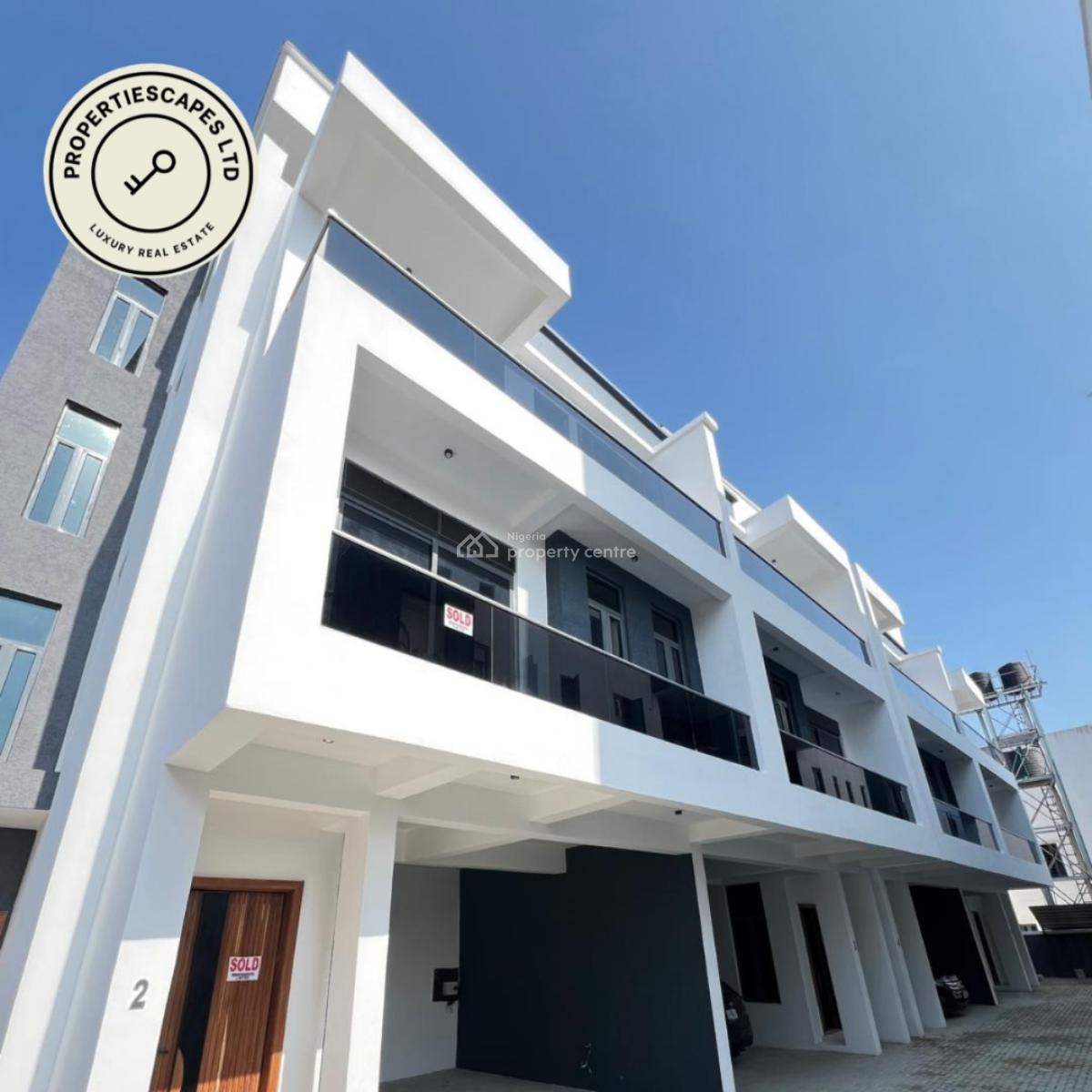 Superlicious 4 Bedroom Terrace Duplex, Ikate, Lekki, Lagos, Terraced Duplex for Sale