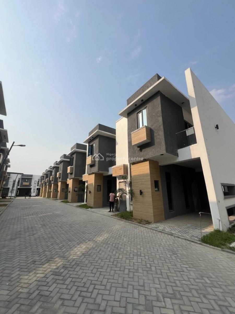 Luxury 4 Bedroom Terrace Duplex with Bq, Pool, Gym & Playground, Ajah, Lagos, Terraced Duplex for Sale