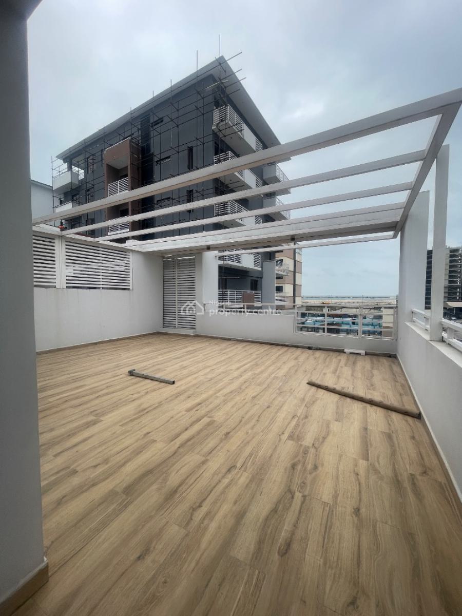 Luxury 5 Bedroom Carcass with Elevator, Rooftop and Mini Mart, Oniru, Victoria Island (vi), Lagos, Terraced Duplex for Sale