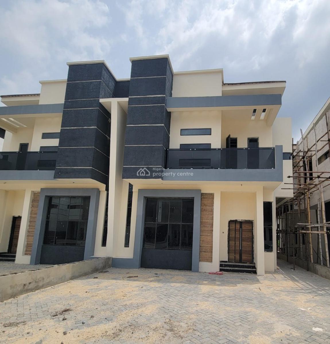 Newly Built 4bedroom Semi Detached Duplex with Bq, Abijo Gra, Abijo, Lekki, Lagos, Semi-detached Duplex for Sale