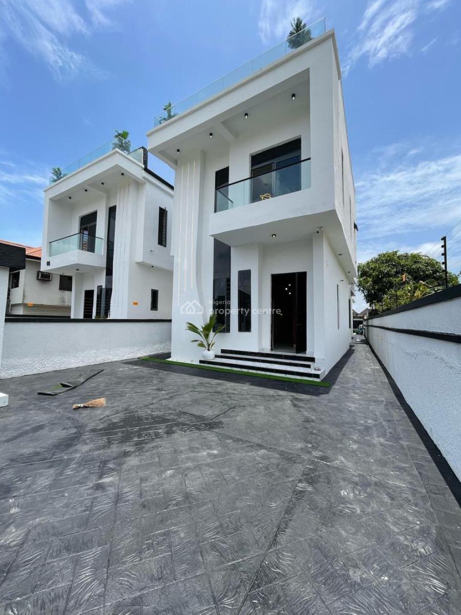 Beautifully Finished 5 Bedroom Detached Duplex with a Bq +swimming Poo, Idado, Idado, Lekki, Lagos, Detached Duplex for Sale