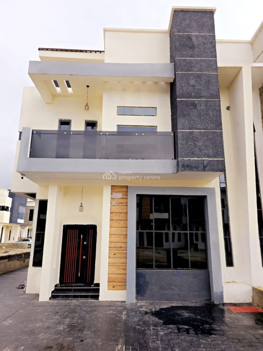 Aesthetically Built Furnished 4 Bedroom Semi Detached Duplex with Bq, Abijo Gra, Abijo, Lekki, Lagos, Semi-detached Duplex for Sale