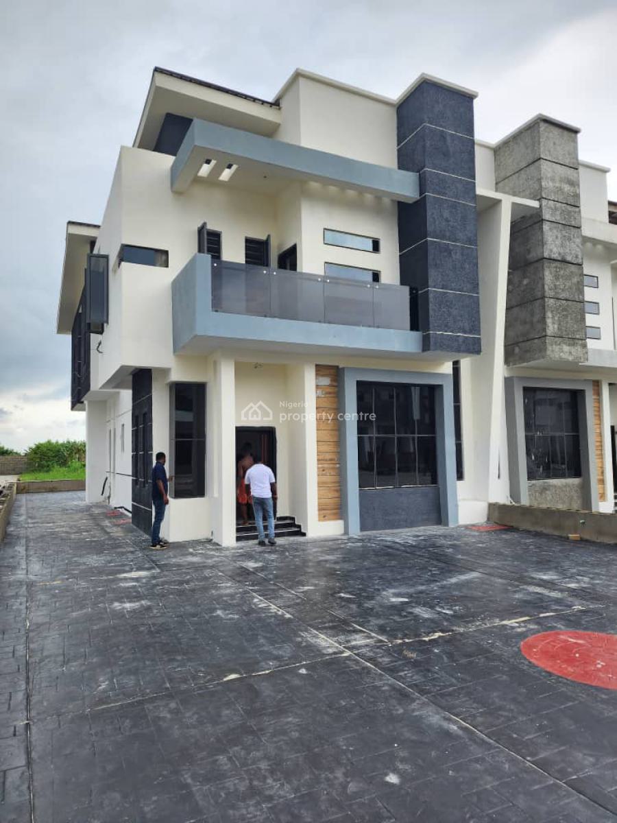 Aesthetically Built Furnished 4 Bedroom Semi Detached Duplex with Bq, Abijo Gra, Abijo, Lekki, Lagos, Semi-detached Duplex for Sale