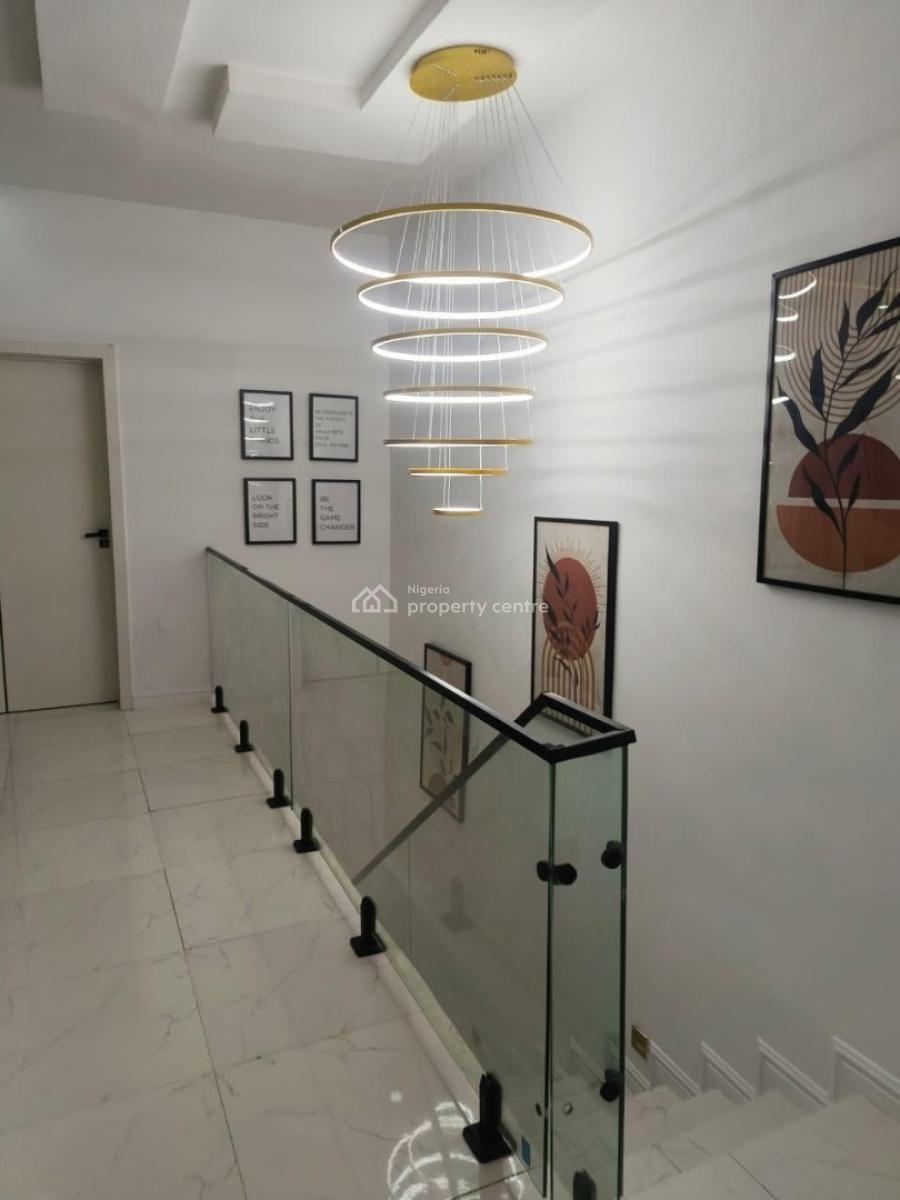 Furnished 4 Bedroom Detached Duplex with a Bq, Chevron, Igbo Efon, Lekki, Lagos, Detached Duplex for Sale