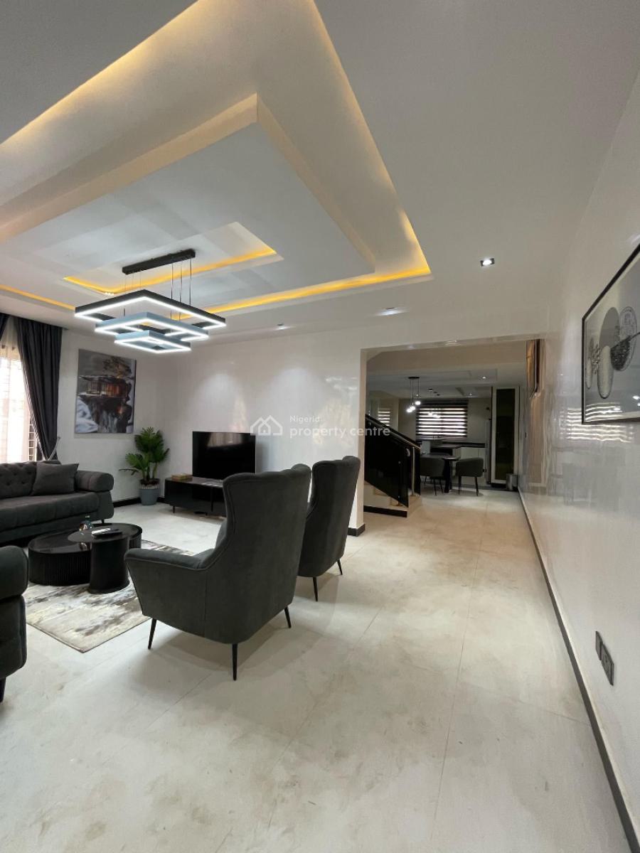 Private Compound: Cozy 4 Bedroom Apartment with Pool and Snooker, Mabushi, Abuja, Semi-detached Duplex Short Let