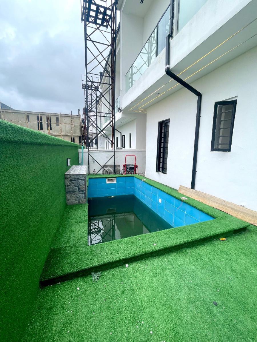 5 Bed Detached Duplex with Home Office, Swimming Pool and Bq, Ajah, Lagos, Detached Duplex for Sale