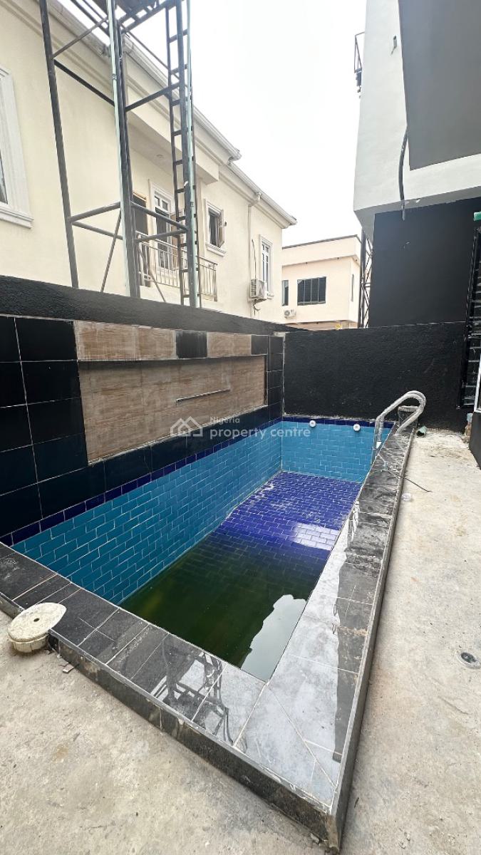 Luxurious Styled 5 Bedroom Detached Duplex + Pool, Chevron Drive Accessibility, Agungi, Lekki, Lagos, Detached Duplex for Sale