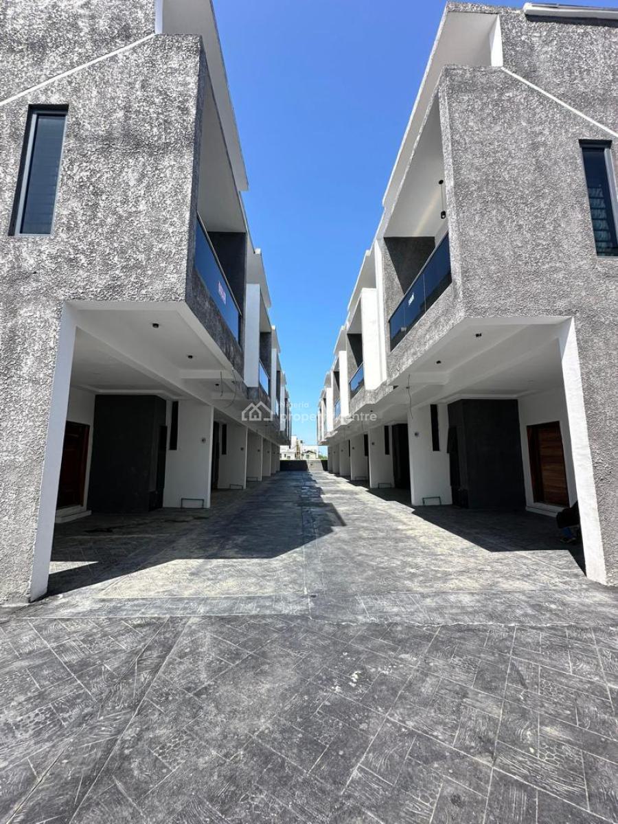 Stylish & Spacious 4-bedroom Terraced Duplex, Ikota G.r.a, Ikota, Lekki, Lagos, Terraced Duplex for Sale
