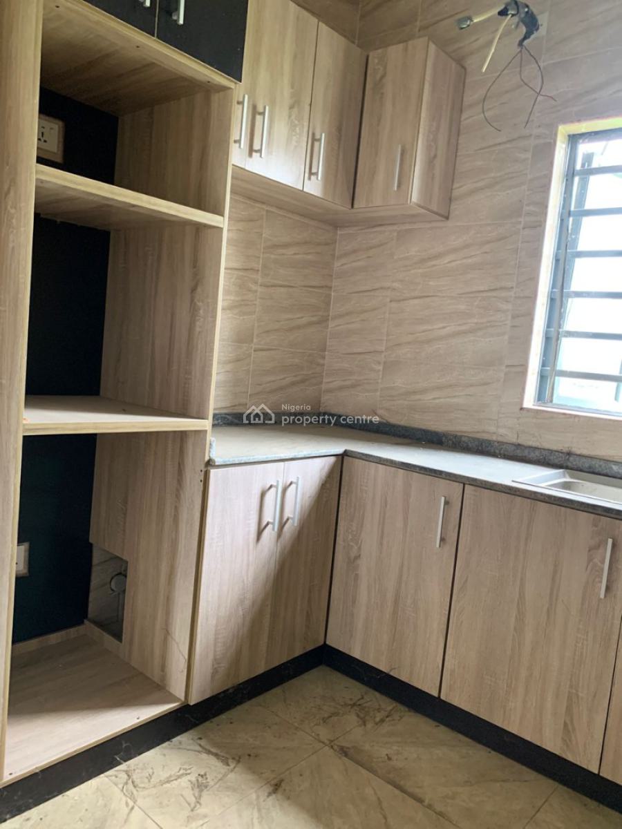 Standard 2 Bedroom Flat Upstairs, Sangotedo, Ajah, Lagos, Flat / Apartment for Rent