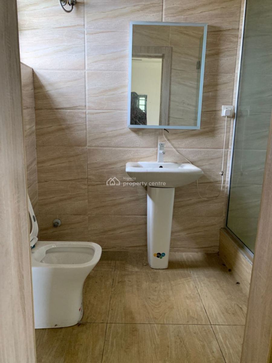 Standard 2 Bedroom Flat Upstairs, Sangotedo, Ajah, Lagos, Flat / Apartment for Rent