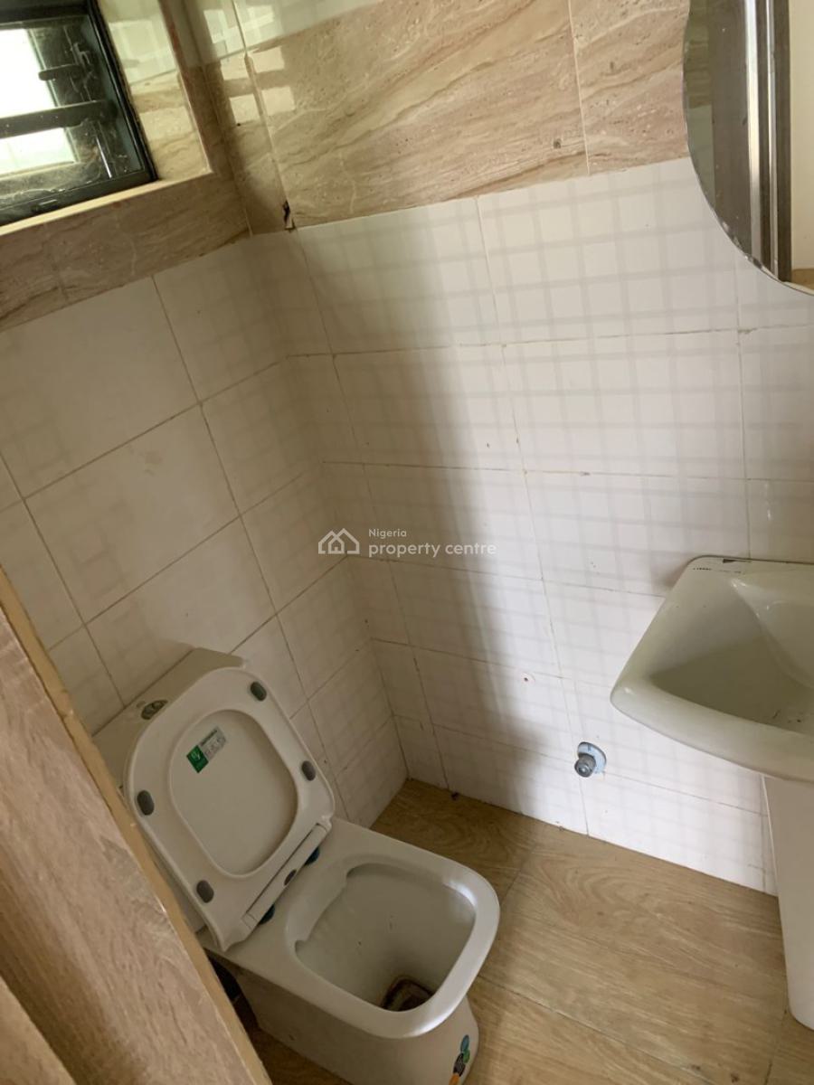 Standard 2 Bedroom Flat Upstairs, Sangotedo, Ajah, Lagos, Flat / Apartment for Rent