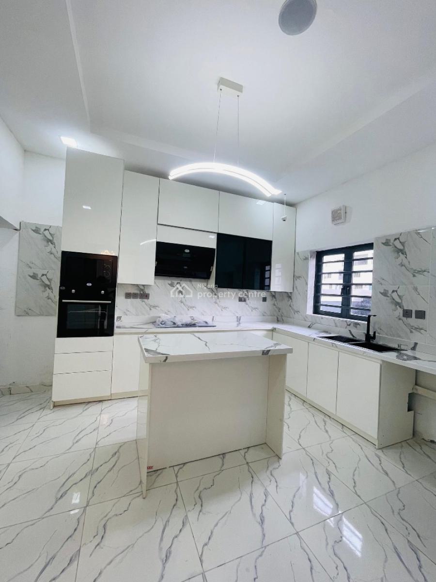 Decent 4 Bed Terrace Duplex  on Two Floor with Bq, Ikate, Lekki, Lagos, Terraced Duplex for Sale