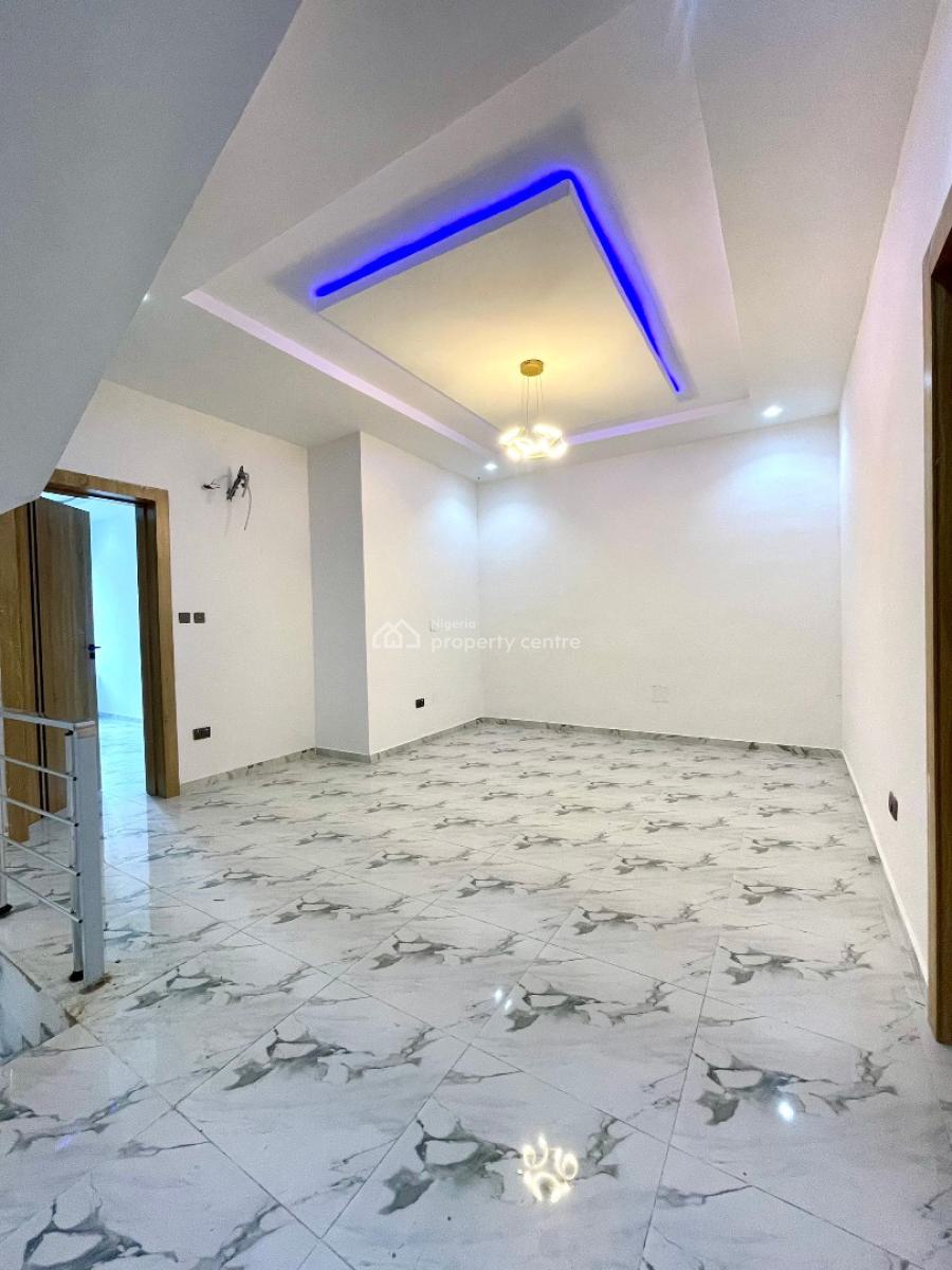 Decent 4 Bed Terrace Duplex  on Two Floor with Bq, Ikate, Lekki, Lagos, Terraced Duplex for Sale