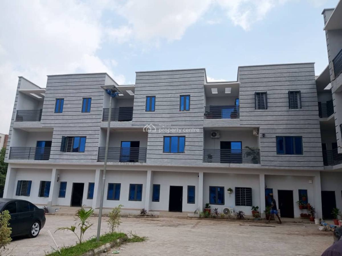 4 Bedroom Terrace Duplex with Bq, Valentine Nwabueze Crescent, Jahi, Abuja, Terraced Duplex for Rent