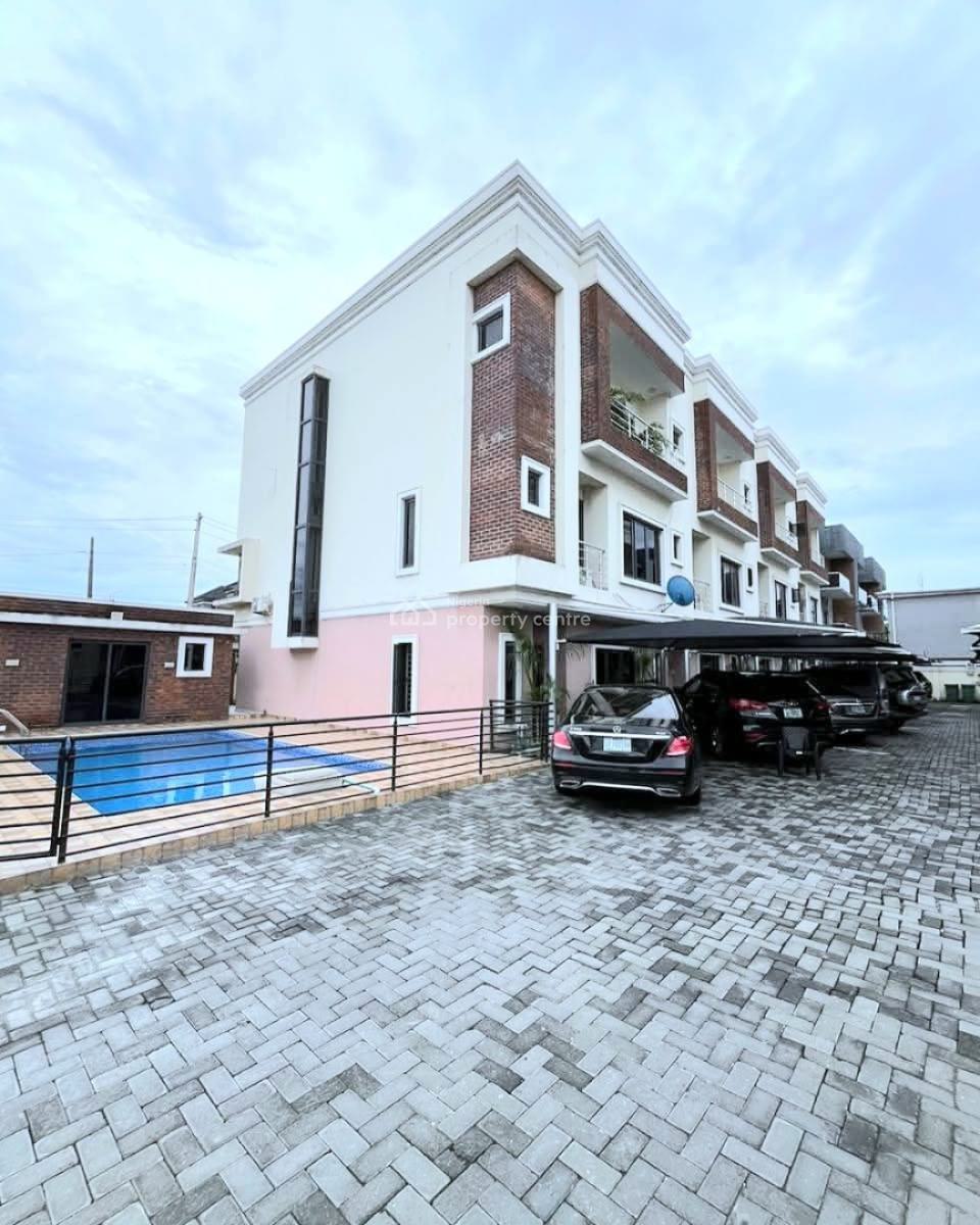 4 Bedroom Terrace Duplex with Bq, Lekki Right, Lekki Phase 1, Lekki, Lagos, Terraced Duplex for Sale