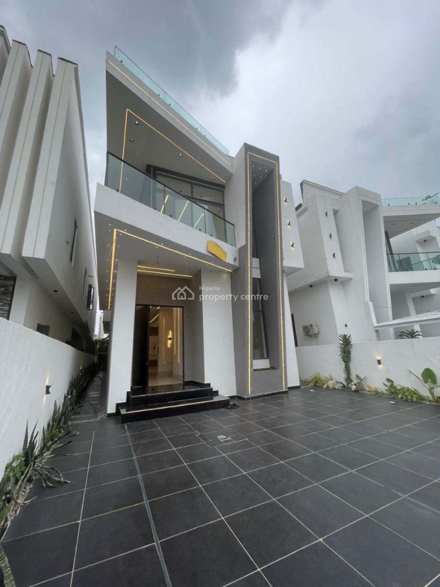 Brand New 5 Bedroom Fully Detached Duplex with Bq, Swimming Pool, Ajah, Lekki, Lagos, Detached Duplex for Sale