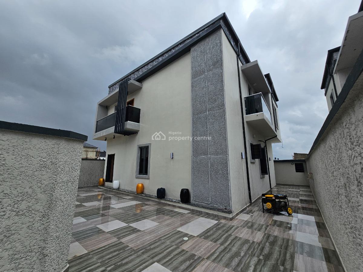 Luxury 4 Bedroom Detached Duplex with a Swimming Pool and Bq, Ajah, Lagos, Detached Duplex for Sale