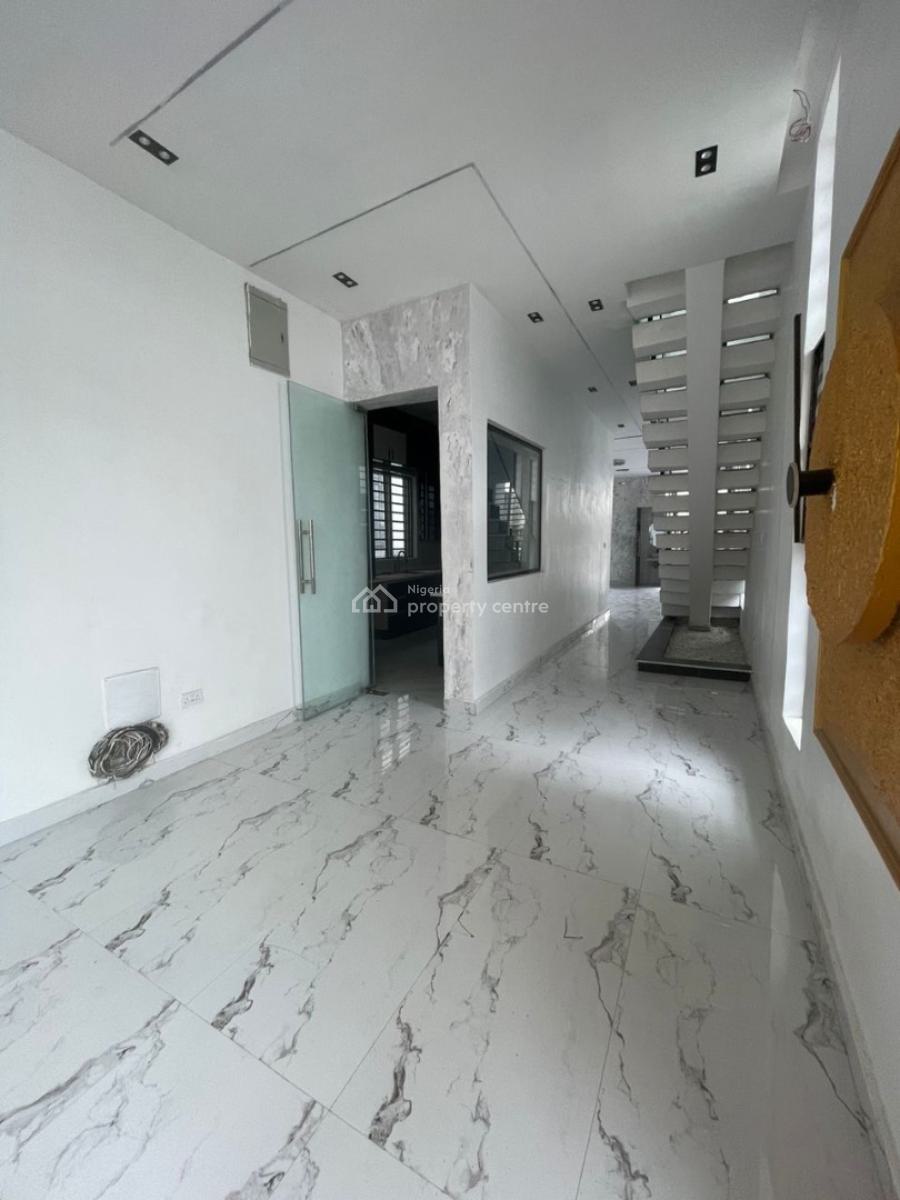 Spacious 5 Bedroom Fully Detached with Bq and Pool, Chevron, Lekki, Lagos, Detached Duplex for Sale